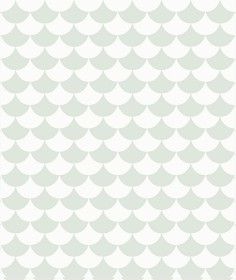 Bild på Littlephant Tapet Waves (Dusty light Aqua)
