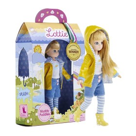 Bild på Lottie Docka Muddy Puddles Regnkläder 18 cm