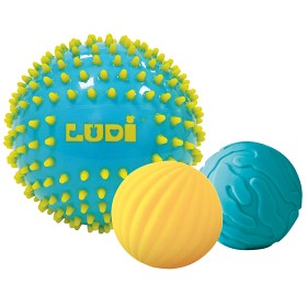 Bild på Ludi Sensoriska bollar set (Blå)