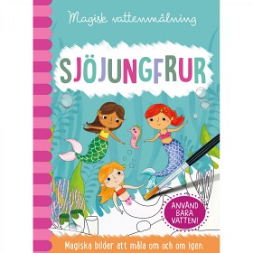 Bild på Magisk vattenmålning  (Sjöjungfrur)