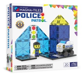 Bild på Magna-Tiles Polispatrull 20 delar
