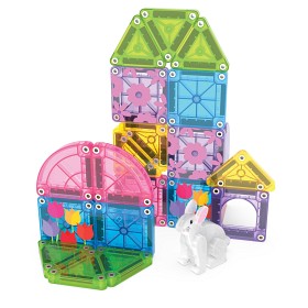 Bild på Magna-Tiles Vårträdgården Resekit 24 delar