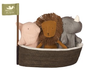 Bild på Maileg Noah's Ark med 3 mini djur