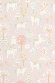 Bild på MajvillanTapet True Unicorns (Rosa)