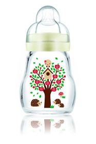 Bild på MAM Feel Good Nappflaska Glas 170 ml (Neutral)