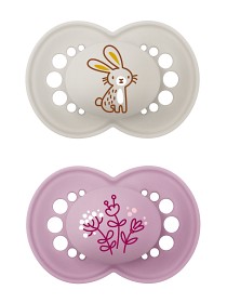 Bild på MAM Original Latex Napp 2-pack 16-36m (Rosa)