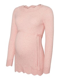 Bild på Mamalicious Newanga Stickad Topp (Silver Pink)