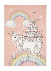 Bild på Matta Unicorn 120x170 cm (Rosa)