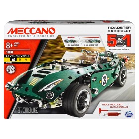 Bild på Meccano, 5-Models set med pullback motor