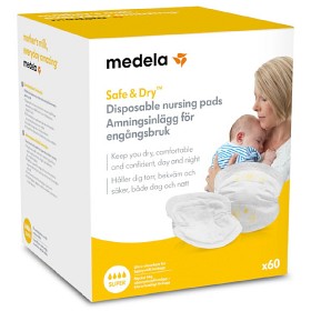 Bild på Medela amningsinlägg 60-pack (Vit)