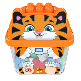 Bild på Mega Bloks Animal Buckets Smiley Tiger