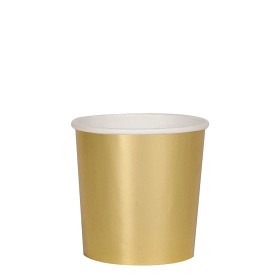 Bild på Meri Meri Muggar 8-pack (Guld)