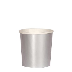Bild på Meri Meri Muggar 8-pack (Silver)