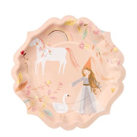Bild på Meri Meri Papptallrik 8-pack (Magical Princess)