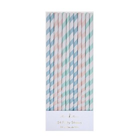 Bild på Meri Meri Sugrör 24-pack (Pastell)