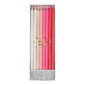Bild på Meri Meri Tårtljus 24-pack (Rosa)