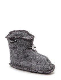 Bild på Mikk-line Baby Footies Merinoull (Melange Grey)