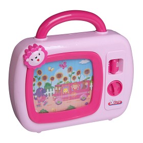 Bild på Min första TV med musik och bild (Rosa)