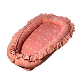 Bild på Mini Dreams Babynest Volang (Kanin Rosa)