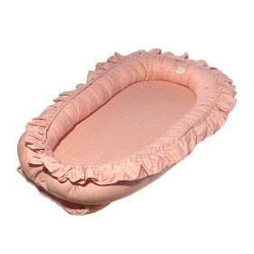 Bild på Mini Dreams Babynest Volang (Light Pink)