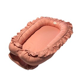 Bild på Mini Dreams Babynest Volang (Rosa)