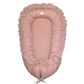 Bild på Mini Dreams Babynest Volang (Vintage Pink)