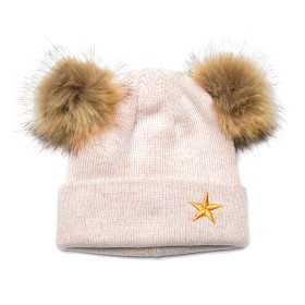 Bild på Mini Dreams Mössa Pom Pom (Rosa)