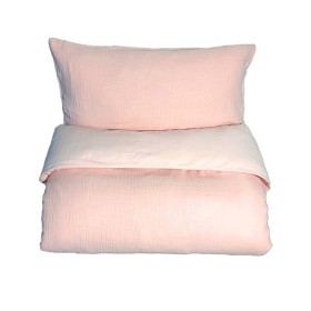 Bild på Mini Dreams Påslakanset Spjälsäng Little Wave (Rosa)