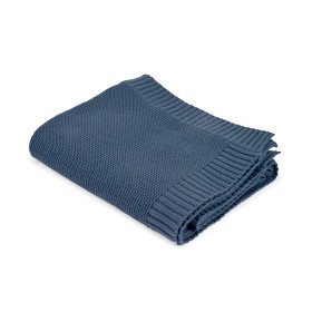 Bild på Mini Dreams Stickad filt (Navy)