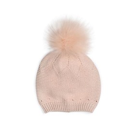 Bild på Mini Dreams Stickad Mössa (Rosa)