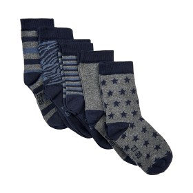 Bild på MINYMO Strumpor 5-pack (Dark Grey Melange)