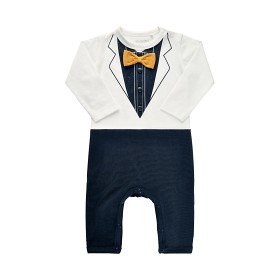 Bild på MINYMO Suit LS Print (White)