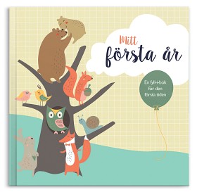 Bild på Mitt första år - en fyll-i-bok om första tiden