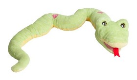 Bild på Molli Toys - Orm Limegrön 200 cm
