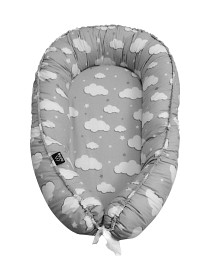 Bild på Mommys Best Baby Babynest (Clouds Grey)