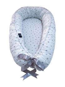 Bild på Mommys Best Baby Babynest Sova XL ( White Stars) 