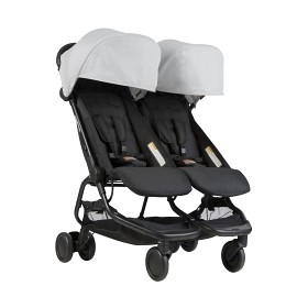 Bild på Mountain Buggy Nano Duo Syskonvagn (Silver)