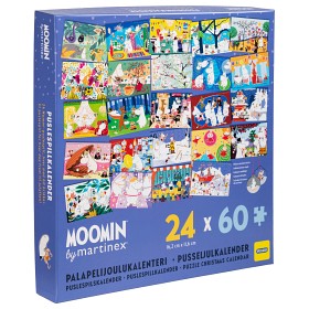 Bild på Mumin Adventskalender Pussel