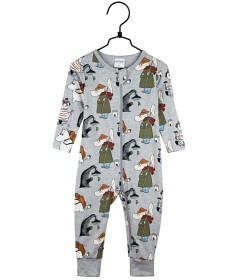 Bild på Mumin Hu Pyjamas (Mörkgrå)