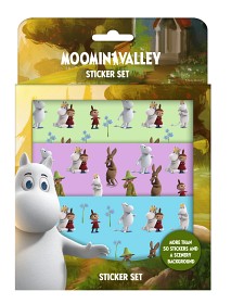 Bild på Mumin Klistermärken med scen