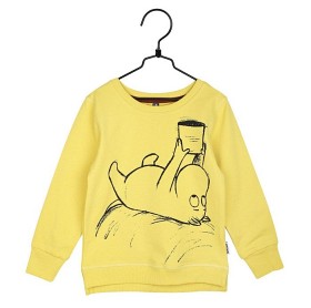 Bild på Mumin Mumintrollet Collegetröja (Gul)