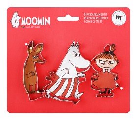 Bild på Mumin Pepparkaksformar 3-pack (Lilla My)
