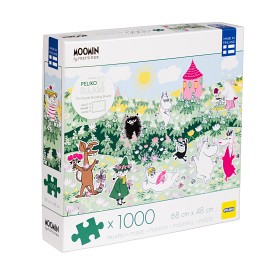 Bild på Mumin Pussel Blomsterträdgård (1000-bitar)