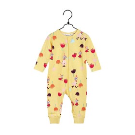 Bild på Mumin Pyjamas Tulpaner (Gul) Strl 62