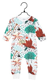 Bild på Mumin Trollskog Pyjamas (Vit)