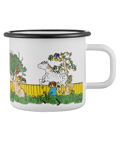 Bild på Muurla Mugg Emalj Pippi 3,7 dl (The Way Home)