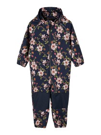Bild på name it Alfa Floral Skaloverall (Mörkblå)