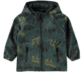 Bild på name it Alfa Jacka Animals (Darkest spruce)