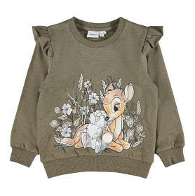 Bild på name it Bambi Akanna Sweatshirt (Stone Gray)