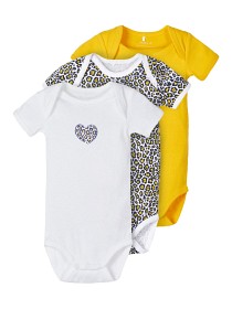Bild på name it Body 3-pack Animal (Golden rod)